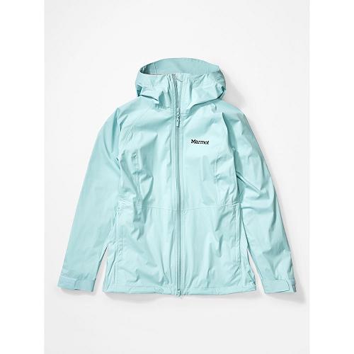 Marmot Rain Jacket Blue NZ - PreCip Stretch Jackets Womens NZ6914708